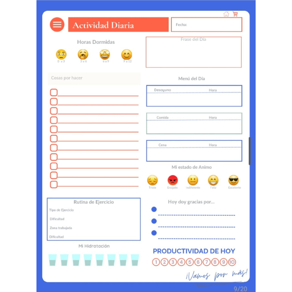 Agenda Digital de Hábitos Permanente