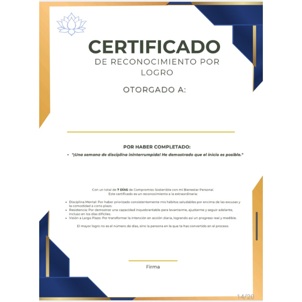 Agenda Digital de Hábitos Permanente